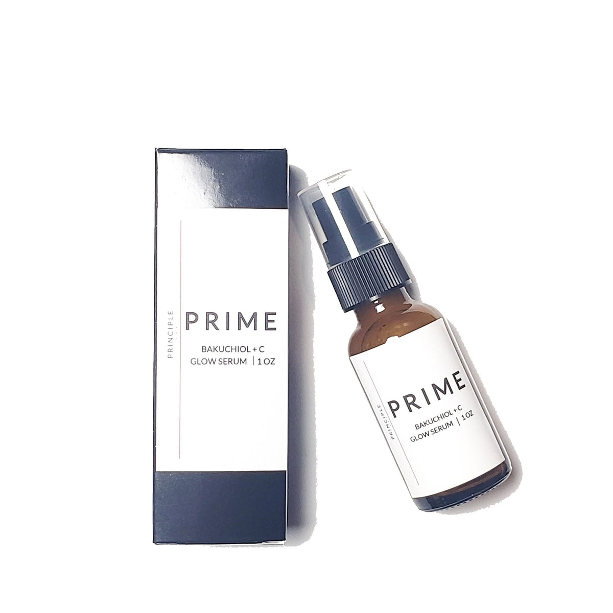 Prime Bakuchiol Vitamin C Glow Serum Brighten Smooth Skin P R I