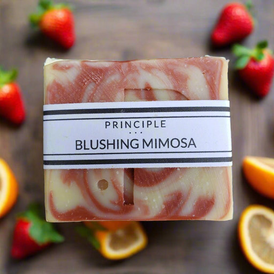 Blushing Mimosa Soap Bar - P R I N C I P L E