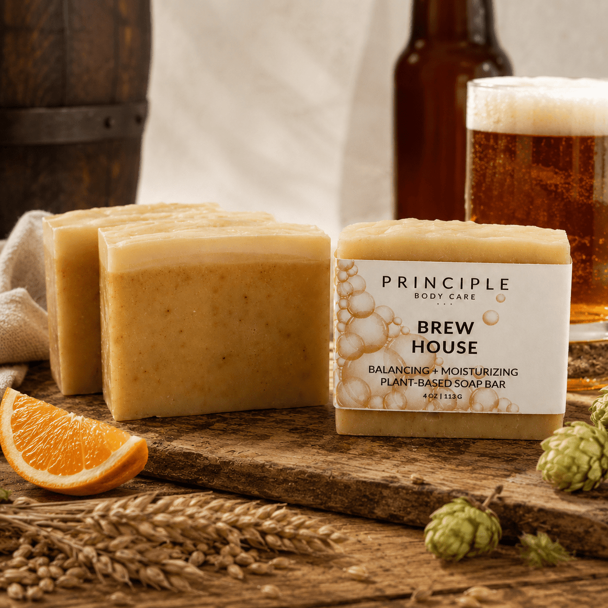 Brew House Soap Bar - P R I N C I P L E