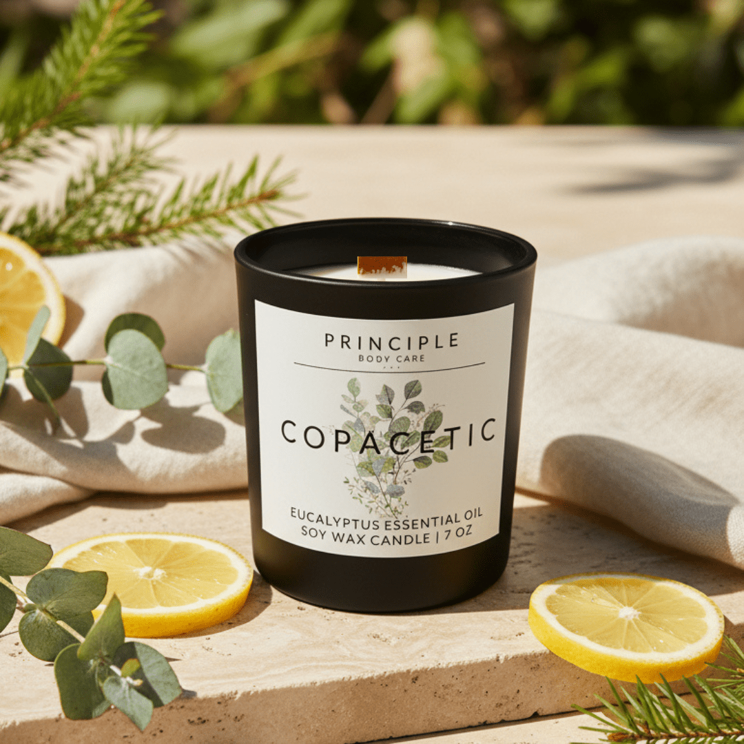 Copacetic Soy Wax Candle - P R I N C I P L E