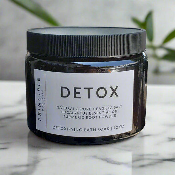 Detox Bath Soak – Purifying & Restorative Bath Soak - P R I N C I P L E