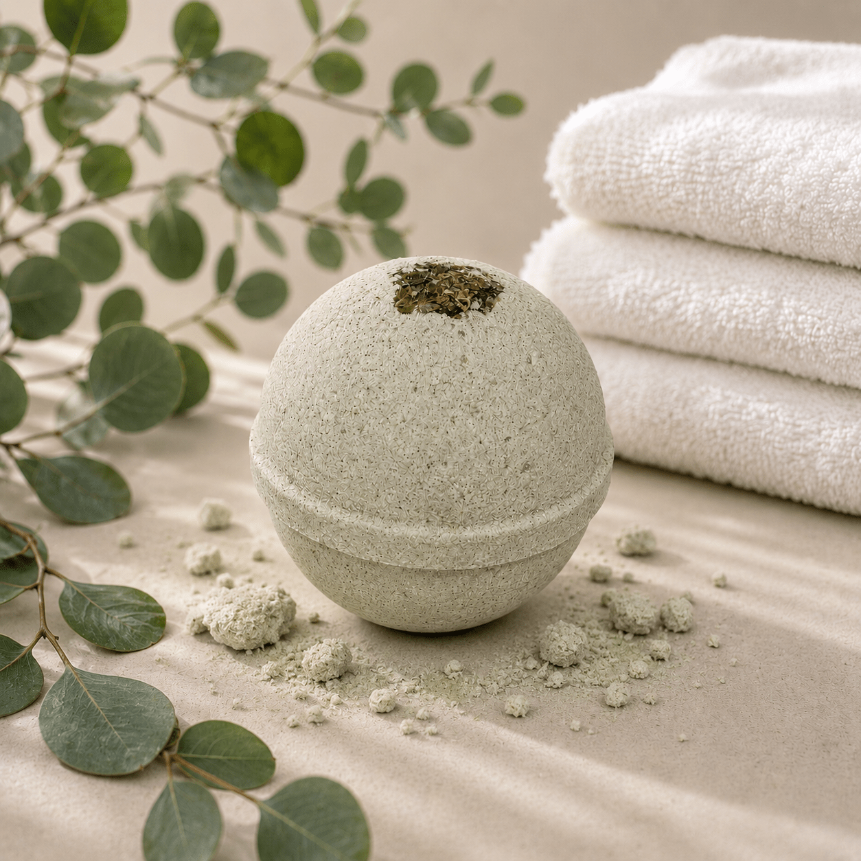 Eucalyptus Essential OIl Bath Bomb - P R I N C I P L E