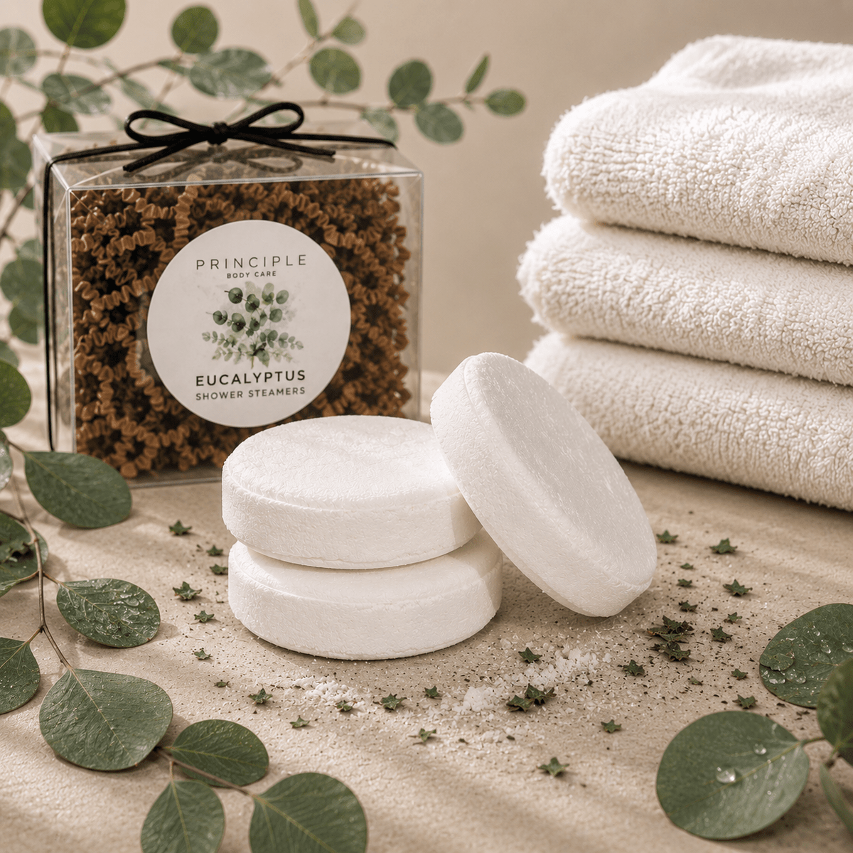 Eucalyptus Shower Steamers - P R I N C I P L E