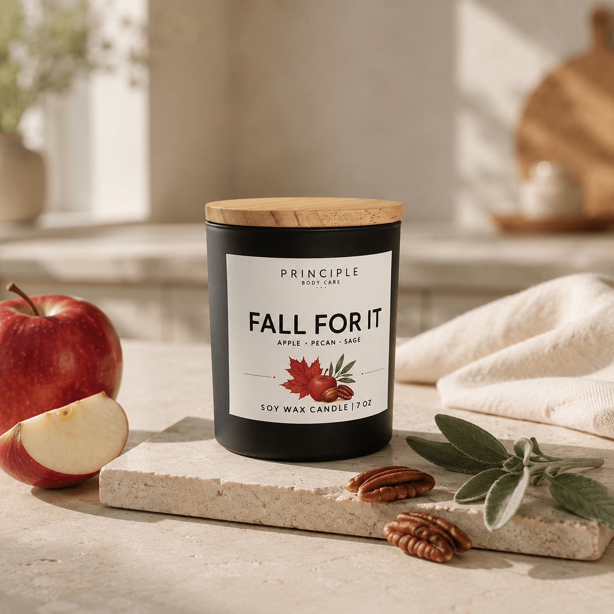 Fall For It | Soy Wax Candle - P R I N C I P L E