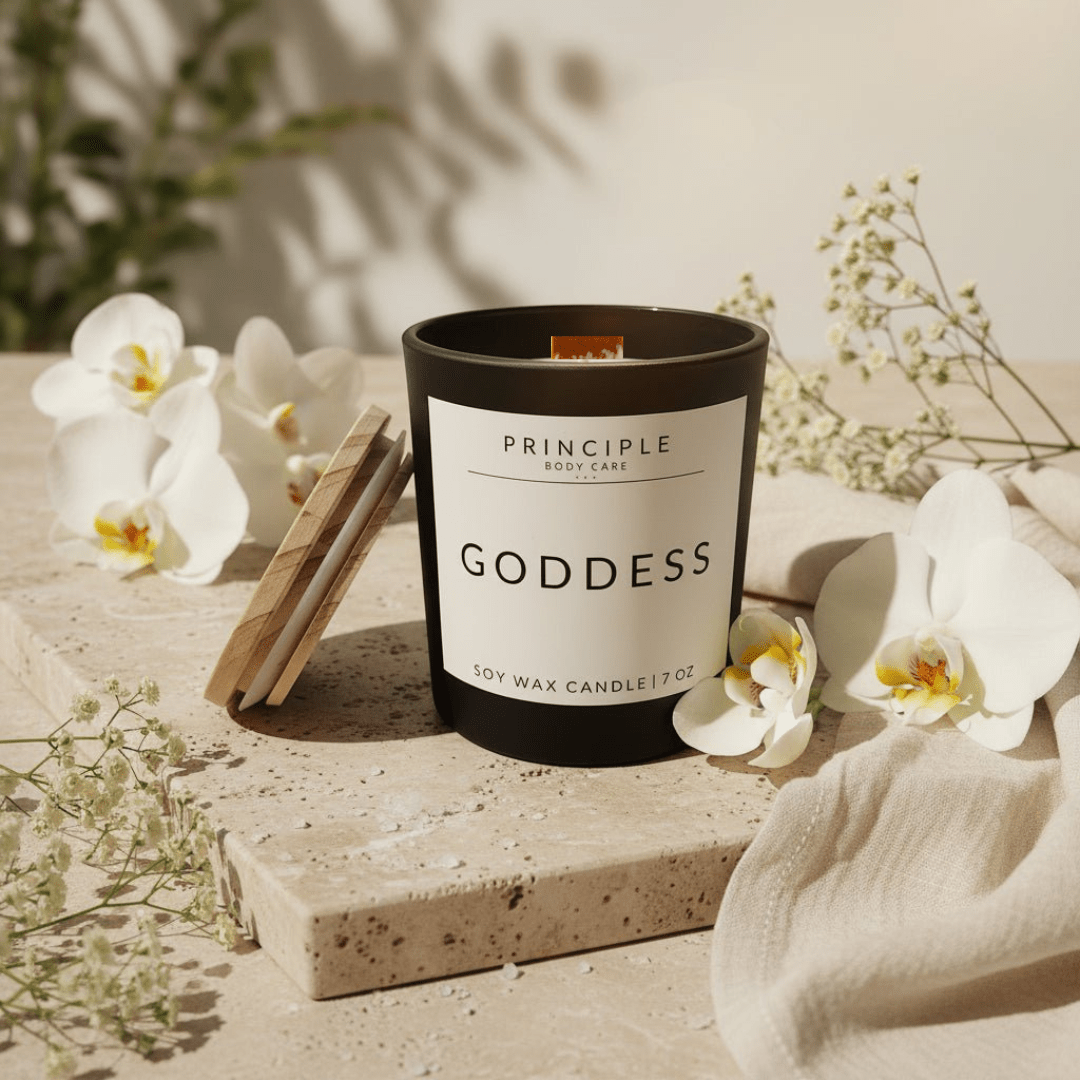 Goddess Soy Wax Candle - P R I N C I P L E