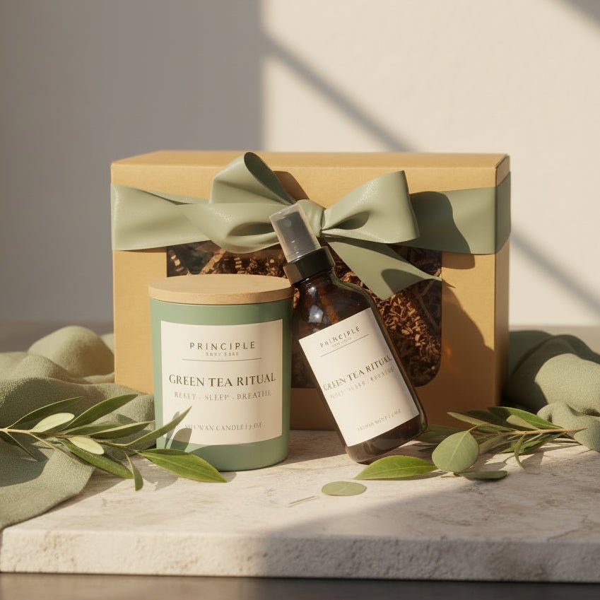 Green Tea Ritual | The Home Ritual Gift Set - P R I N C I P L E