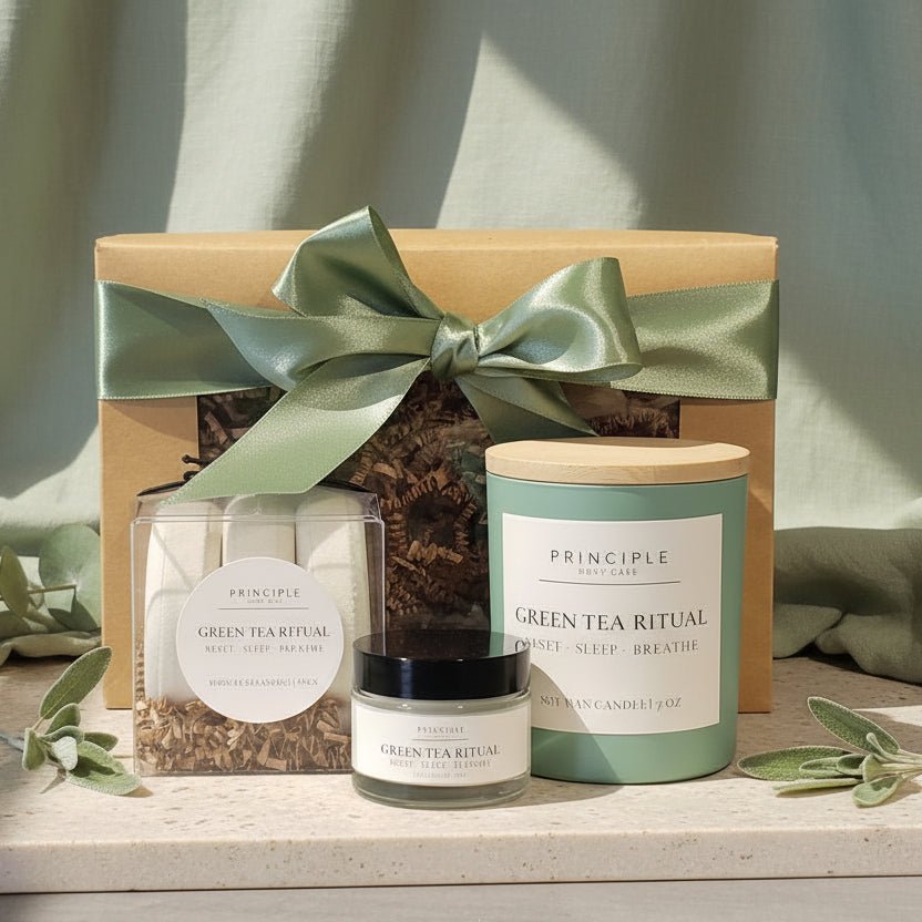 Green Tea Ritual | The Quiet Ritual Gift Set - P R I N C I P L E