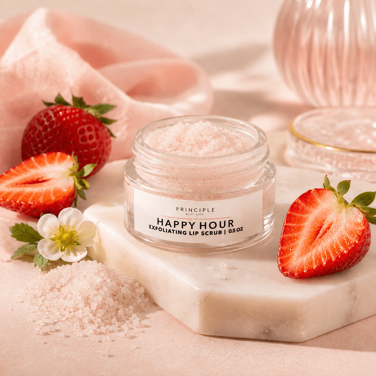 Happy Hour Lip Scrub - P R I N C I P L E