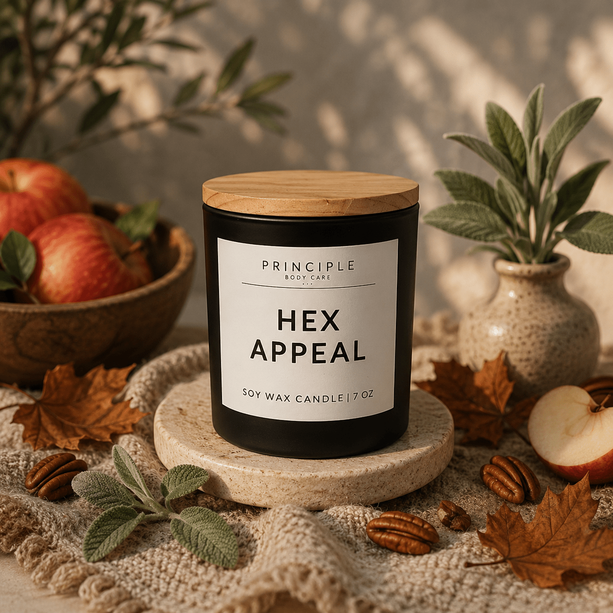 Hex Appeal Soy Wax Candle - P R I N C I P L E