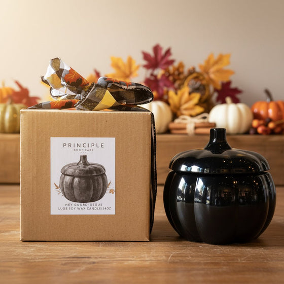 Hey Gourd - geous Pumpkin Candle - P R I N C I P L E