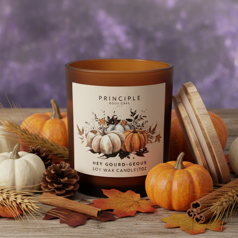 Hey Gourd - geous Soy Wax Candle - P R I N C I P L E