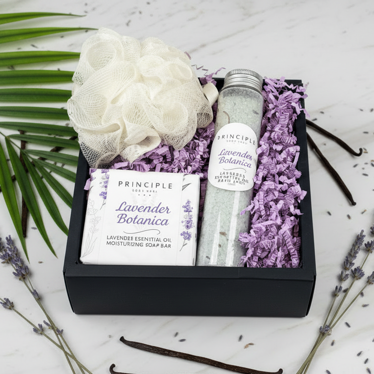 lavender plant gift set Lavender Bath Gift Set