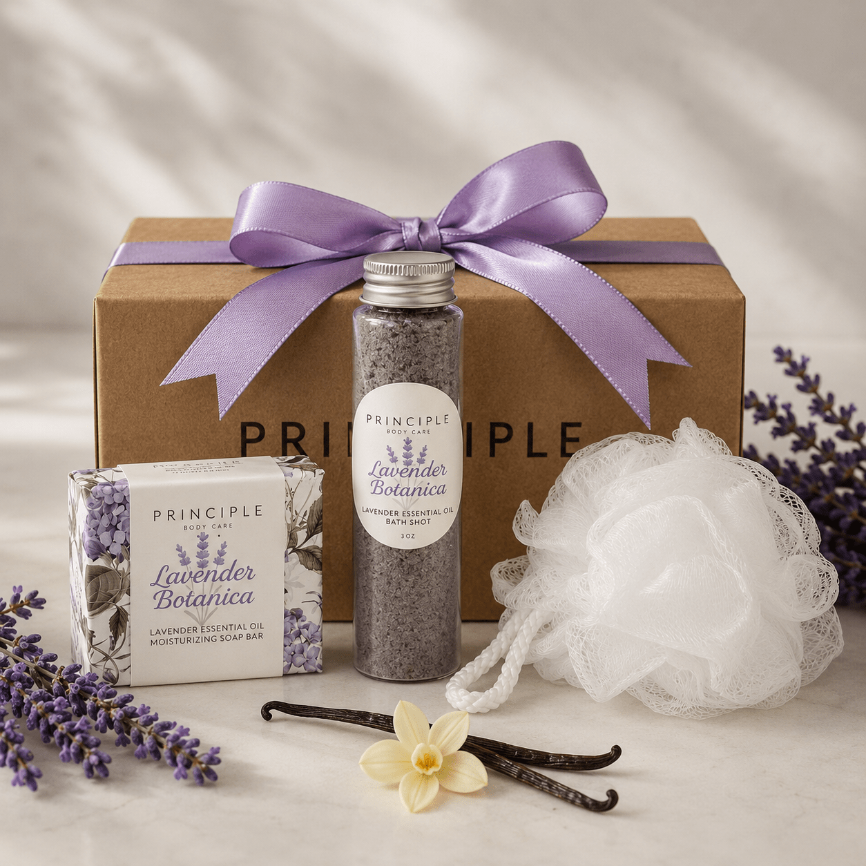 Lavender Botanica | Bath Gift Set - P R I N C I P L E