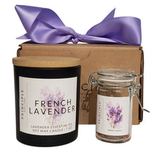  Lavender Candle + Match Set - P R I N C I P L E
