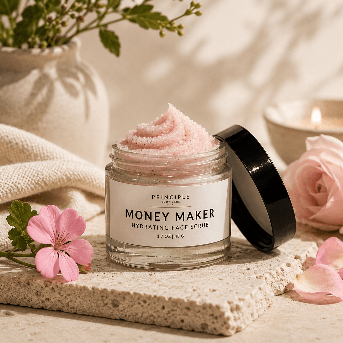 Money Maker Hydrating Face Polish - P R I N C I P L E