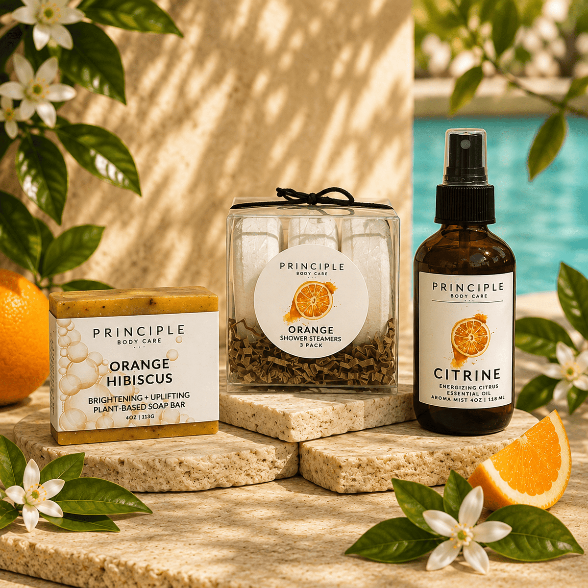 Orange Essential Oil Gift Set - P R I N C I P L E