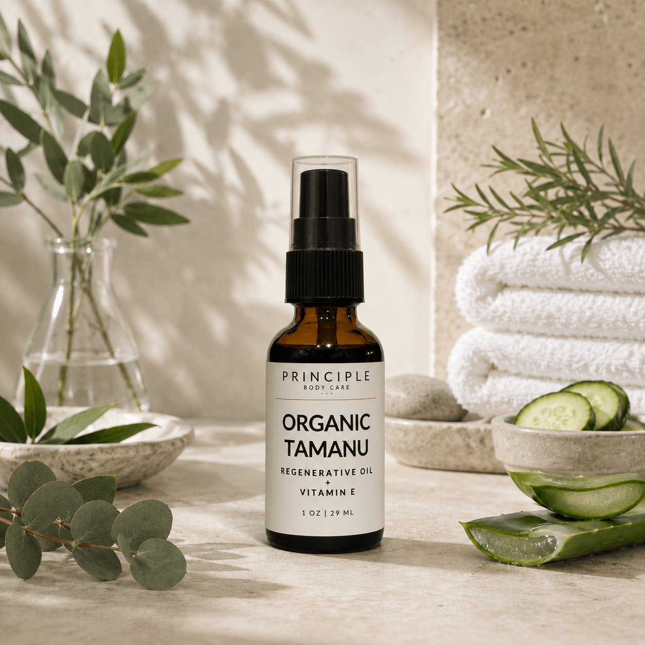 Tamanu Oil (100% Pure Certified Organic) - P R I N C I P L E