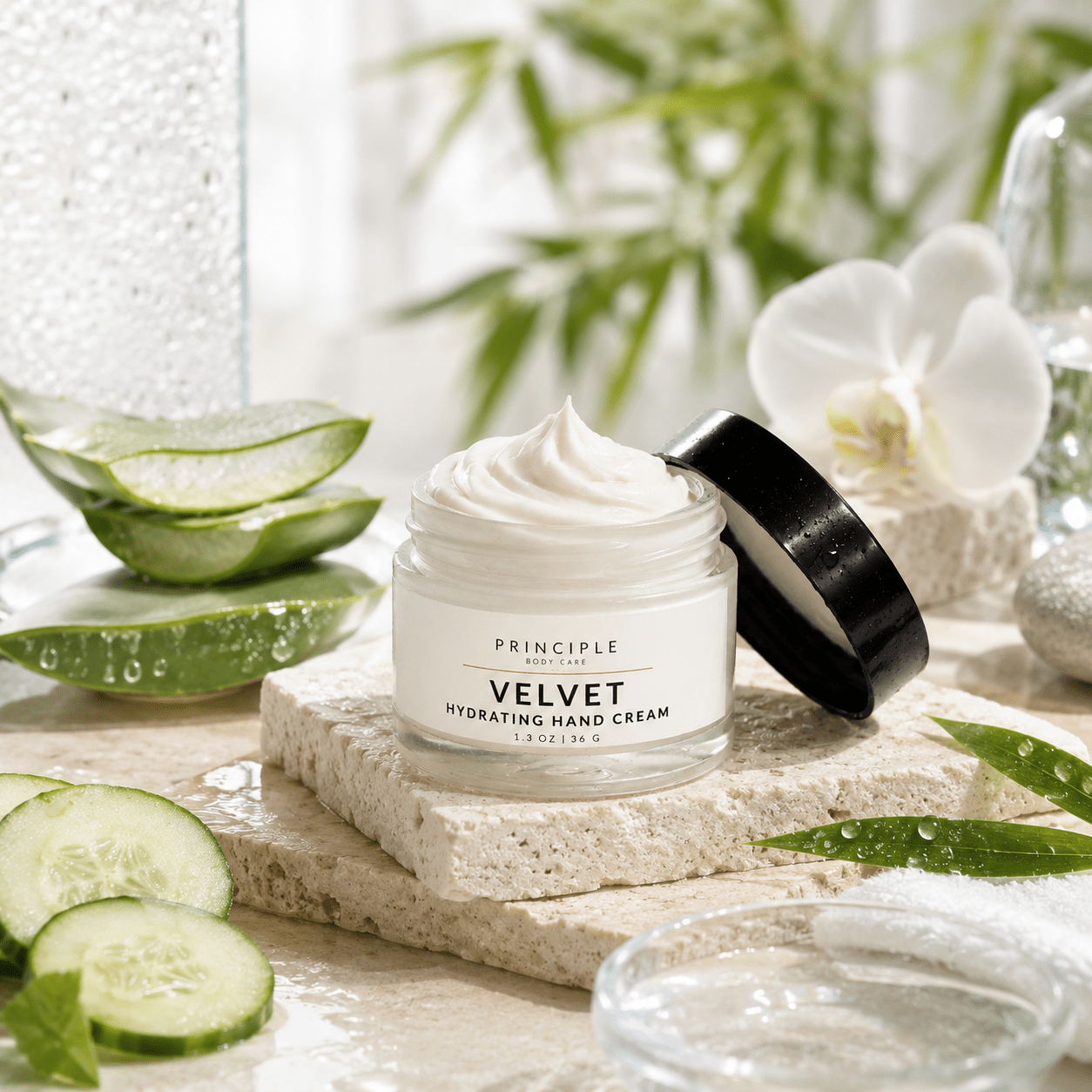 Velvet Hydrating Hand Cream - P R I N C I P L E