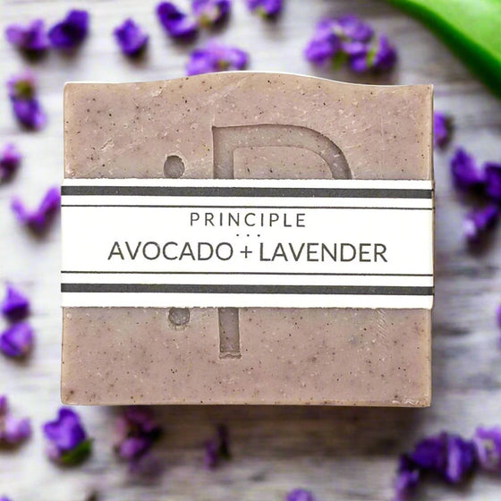 Avocado + Lavender Soap Bar - P R I N C I P L E