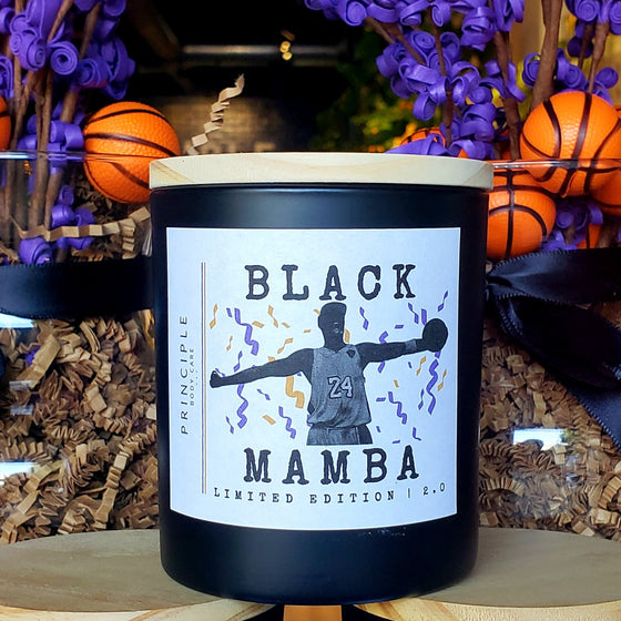 Black Mamba 2.0 Soy Wax Candle - P R I N C I P L E