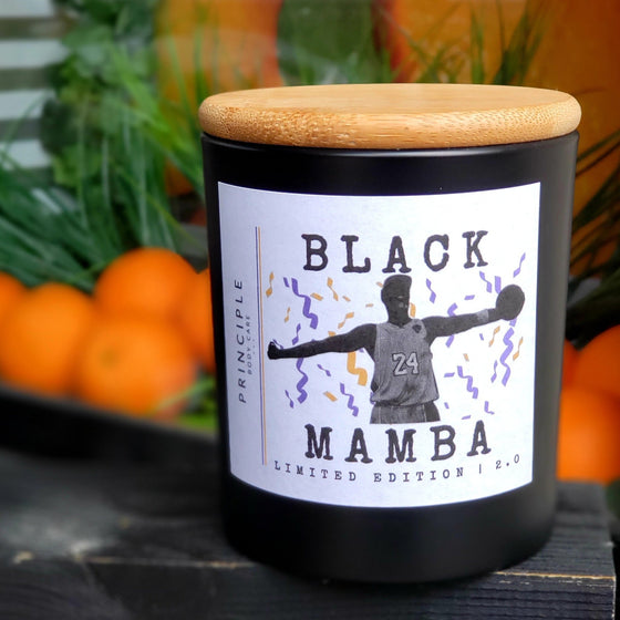 Black Mamba 2.0 Soy Wax Candle - P R I N C I P L E