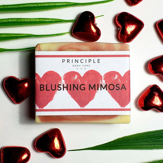Blushing Mimosa Soap Bar - P R I N C I P L E