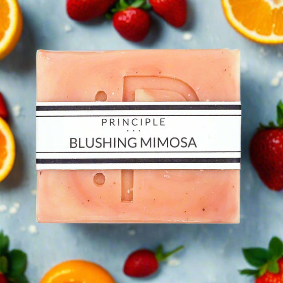 Blushing Mimosa Soap Bar - P R I N C I P L E