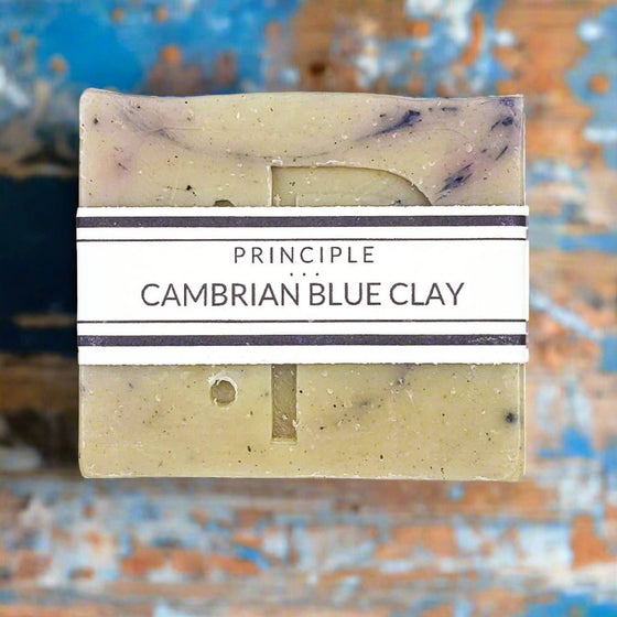 Cambrian Blue Clay Soap Bar - P R I N C I P L E