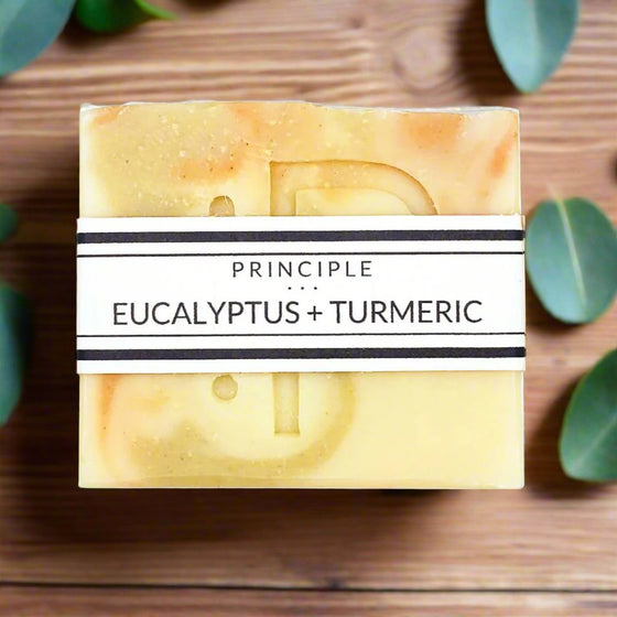 Eucalyptus + Turmeric Soap Bar - P R I N C I P L E