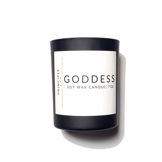 Goddess Soy Wax Candle - P R I N C I P L E