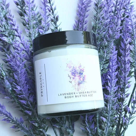 Lavender + Shea Body Butter - P R I N C I P L E