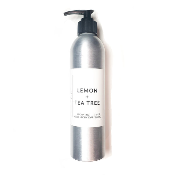 Lemon + Tea Tree Hydrating Hand + Body Soap - P R I N C I P L E