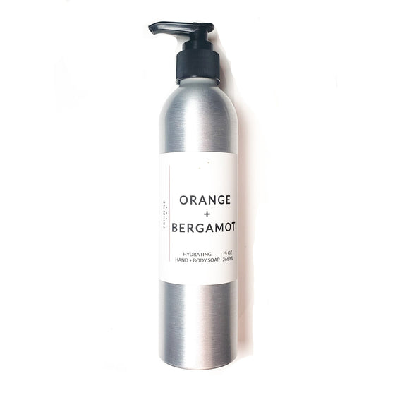 Orange + Bergamot Hand + Body Soap - P R I N C I P L E