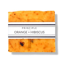  Orange + Hibiscus Soap Bar - P R I N C I P L E