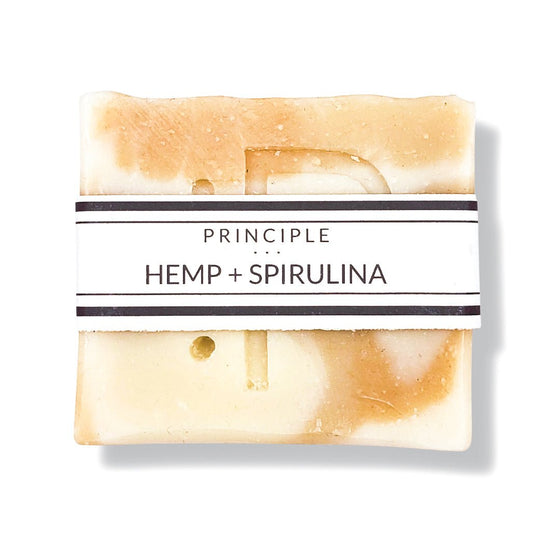 Spirulina + Sunflower Soap Bar - P R I N C I P L E
